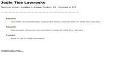 Desktop Screenshot of jtlawrosky.com